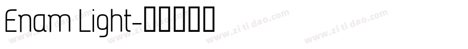 Enam Light字体转换